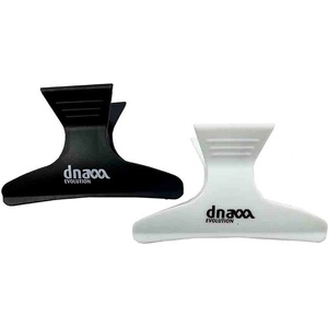 KIEPE Professional Clips White/Black 82 mm 12 ks