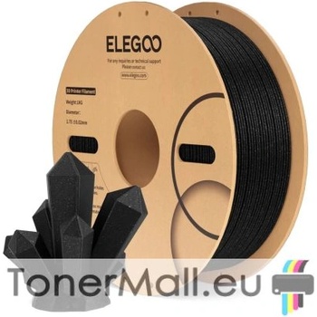 Elegoo PLA филамент Elegoo PLA Sparkle, 1.75 mm, 1.0 kg, Sparkle Black