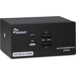 Inter-Tech Inter-Tech KVM Switch AS-22HA HDMI KVM суич (88887243)