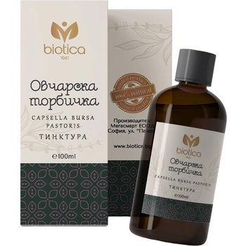 Biotica 1961 Тинктура от овчарска торбичка, 100 ml, Biotica 1961