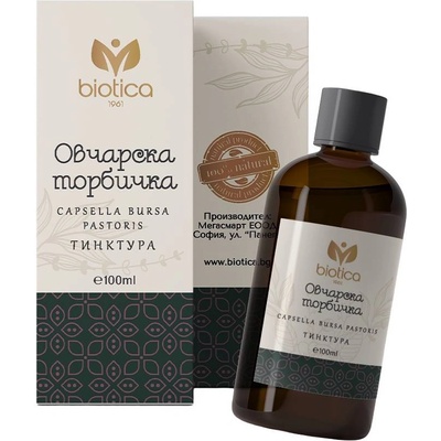 Biotica 1961 Тинктура от овчарска торбичка, 100 ml, Biotica 1961