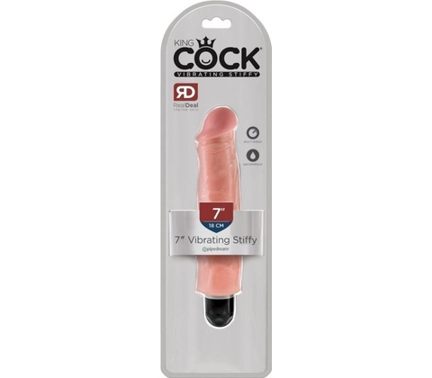 Pipedream King Cock 7" Vibrating Cock