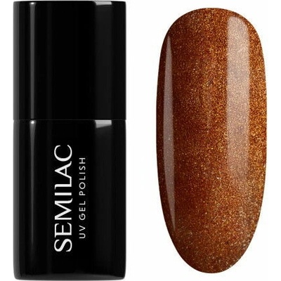 Semilac gél lak 944 Glazed Cinnamon 7 ml