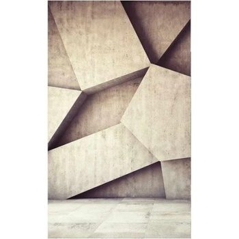 DIMEX ART s. r. o Флизелинов фототапет 3d бетонен фон 150 x 250 см