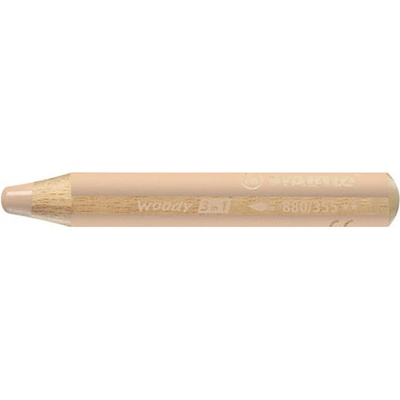 Stabilo Pastelka STABILO woody 3 v 1 barvička vodovka voskovka meruňková 446047