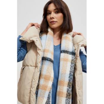 Moodo Оранжево-синя карирана дамска риза Moodo Moodo | Sin | ЖЕНИ | UNI