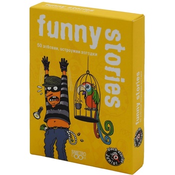 Simetro Books Парти игра Black Stories Junior - Funny Stories