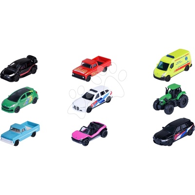 Majorette Autíčko Street Car Assorted kovové 18 rôznych druhov dĺžka 4 cm 1:64