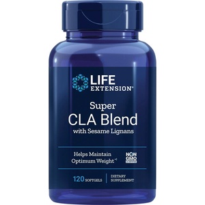 Life Extension Super CLA Blend with Sesame Lignans/ Свързана Линолова Киселина с Лигнан от сусам 1000 mg х 120 софтгел капсули (00818 LE)