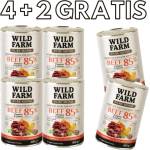 WILD FARM PURE MONO Говеждо с тиква и киноа 6x400 г - монопротеинова храна за кучета - amizoo - 17,60 лв