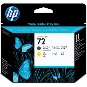 HP Принтерна глава, hp, матова черна и жълта (c9384a)