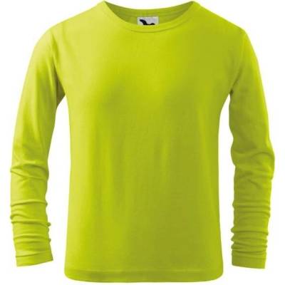 MALFINI Fit T LS 121 Triko dětské limetková