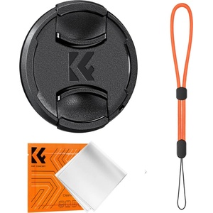 K&F Concept Капачка за обектив 49 мм K&F Concept + кърпичка