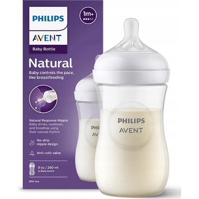 Philips Avent Antikoliková fľaša Natural Response SCY903/01 260 ml