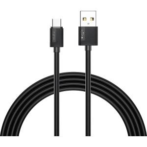 T-Phox Кабел T - Phox NETS Type - C Черен - 0.3M - 3A - Черен KP32219