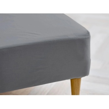 Södahl Сив еластичен чаршаф от органичен памук 180x200 cm Calm - Södahl (15611)