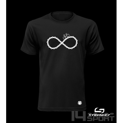 dívčí triko Strongey CYCLING black