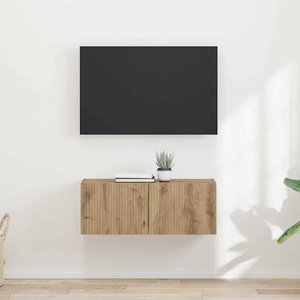 vidaXL TV стенен шкаф 2 бр. Дъб Артизан Инженерна дървесина (892188)