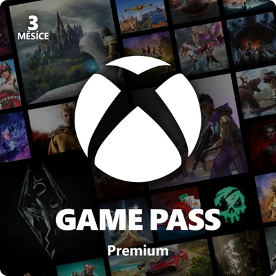 Microsoft XBOX Game Pass PREMIUM členství 3 měsíce – Zboží Dáma