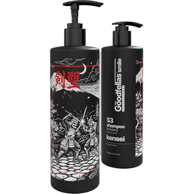 The Goodfellas' Smile Kensei S3 posilující šampon na vlasy 1000 ml