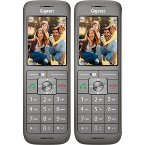 Gigaset CL660HX DUO - 2 design DECT handset with charging cradle - L36852-H2862-B101 (L36852-H2862-B101) Телефонни апарати