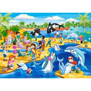 Castorland - Puzzle Dolphinarium - 40 - 99 piese