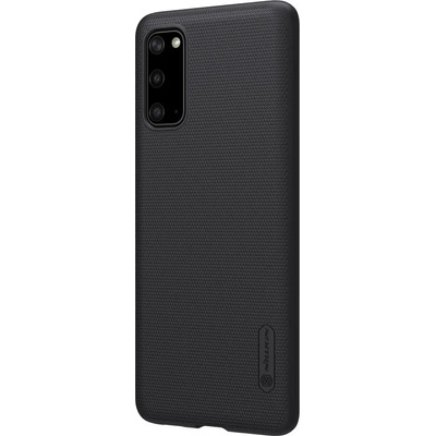 Nillkin Калъф с Поставка за Samsung S20, Nillkin Super Frosted Case, Черен (6902048195455)