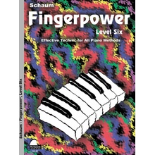 Schaum Publications Noty pro piano Fingerpower Level 6