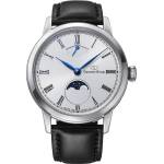 Orient Star RE-BW0004S - Автоматичен Скелетон, Луна Фаза, 70ч Резерв, Сапфирено Стъкло, Сив Часовници