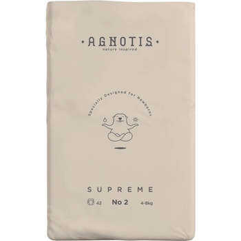 Agnotis Бебешки пелени Agnotis - Supreme, No 2, 4-8 kg, 42 броя (AGS2)