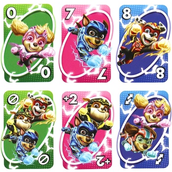 Mattel Пес патрул, филмът: UNO Junior игра с карти (HPY62)