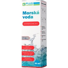 Plus Lékáreň Morská voda HYPERTONICKÁ nosový sprej 50 ml