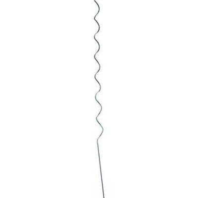 Tyč spirálová k rajčatům 7mm, 180cm, stříbrná