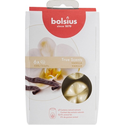 Bolsius Aromatic 2.0 True Sents Vosk Vanilla 6 ks