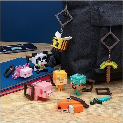Přívěsek na klíče Mystery Minecraft Backpack Buddies