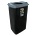 HORECANO HORECANO-Кош за смет 50lt. СИВО/ЧЕРНО (4395) (0151464)