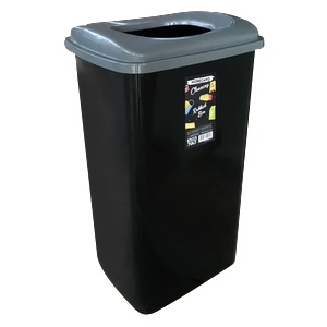 HORECANO HORECANO-Кош за смет 50lt. СИВО/ЧЕРНО (4395) (0151464)