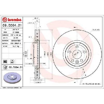 BREMBO 09.D064.21