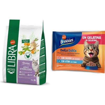 Libra Cat Adult Sterilized kuracie 3 kg