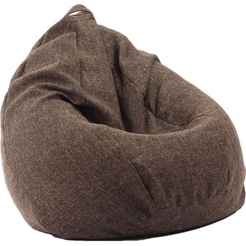 Image 1 of PUFRELAX Пуф, круша, 320л. , Nirvana Grande - Mocha Latte, Перящ се калъф, Пълнеж от Полистиролни перли, Гама Premium (PUF-G-NGR-PT-MCLT)