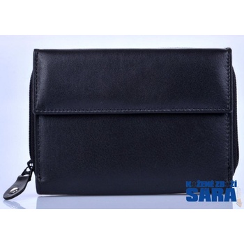 Arwel Dámská kožená peněženka 511 2221 s malou klopnou černá