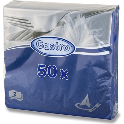 Wimex Papírové ubrousky 2V 33x33 cm 50 ks modré