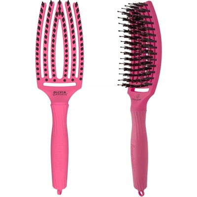 Olivia Garden Fingerbrush COMBO Hot Pink – Zboží Dáma