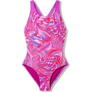 Speedo Цял бански girls print splashback