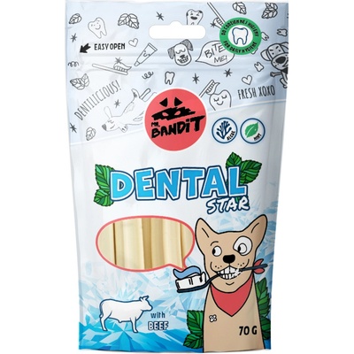 Mr.Bandit Dental Stars Hovězí 70 g
