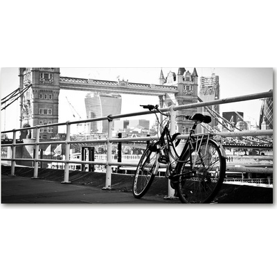 Foto obraz fotografie na skle kolo Londýn 100x50 cm