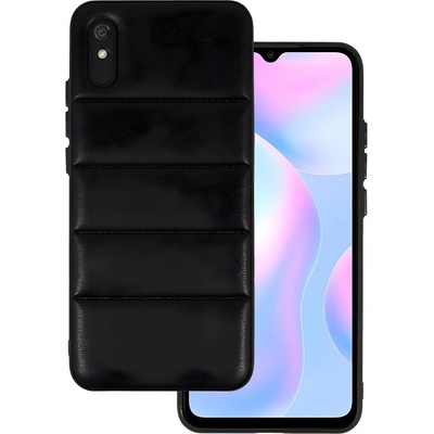 Xiaomi Кожено 3D калъфче за Xiaomi Redmi 9A - Черно Тип2 KP25465