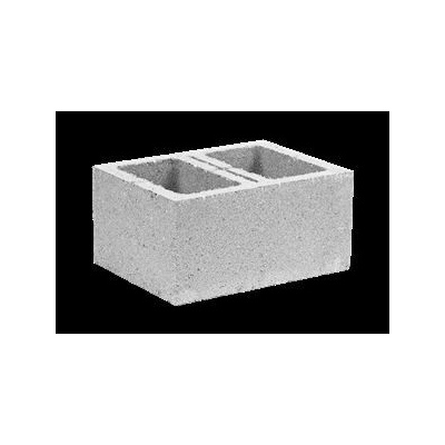 Betonová tvarovka hladká KB 1-30 A Bílá