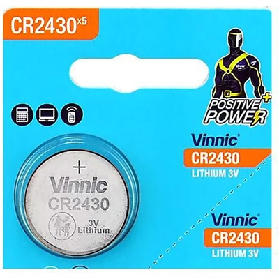 Vinnic Литиева батерия Vinnic CR2430, 3V (4898338011999)