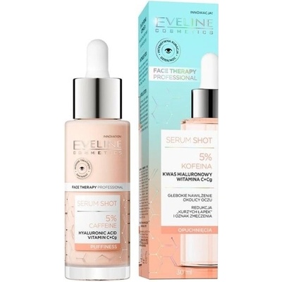 Eveline Cosmetics Energizujúce sérum Shot na očné okolie 5% kofeín 30 ml